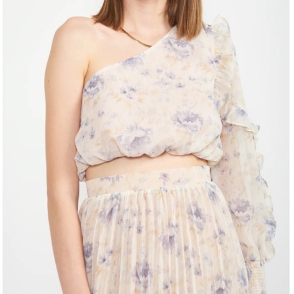 Anthropologie En Saison Kika one shoulder top